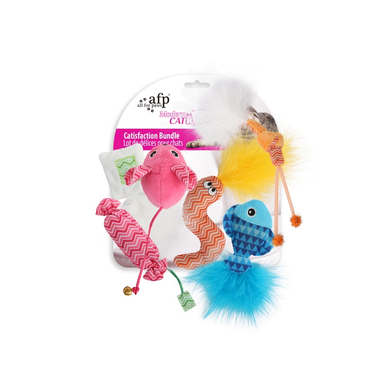 AFP Modern Cat Delight 6-Pack : Playful Paws Paradise