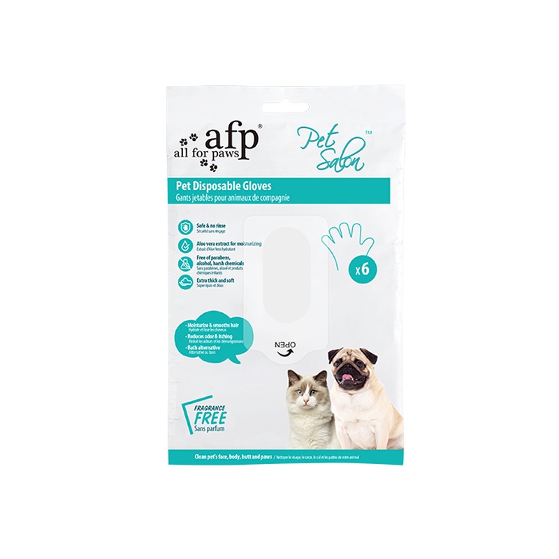 AFP Pet Disposable Gloves 6-Pack