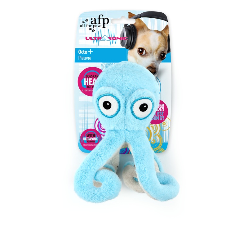 AFP Ultrasonic Octopus Dog Toy