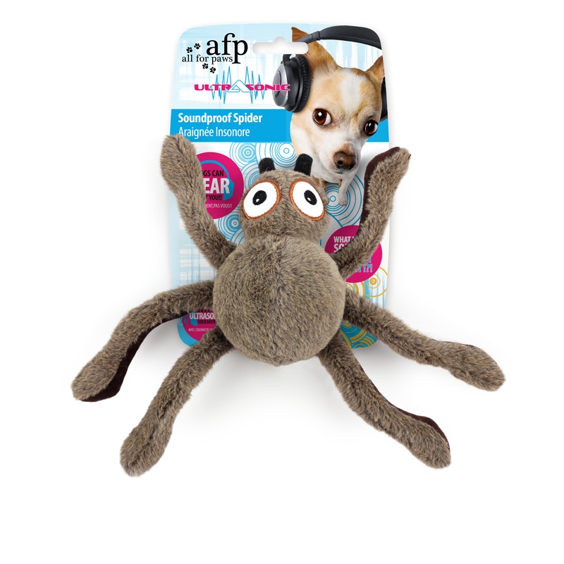 AFP Ultrasonic-Sound Proof Spider Dog Toy