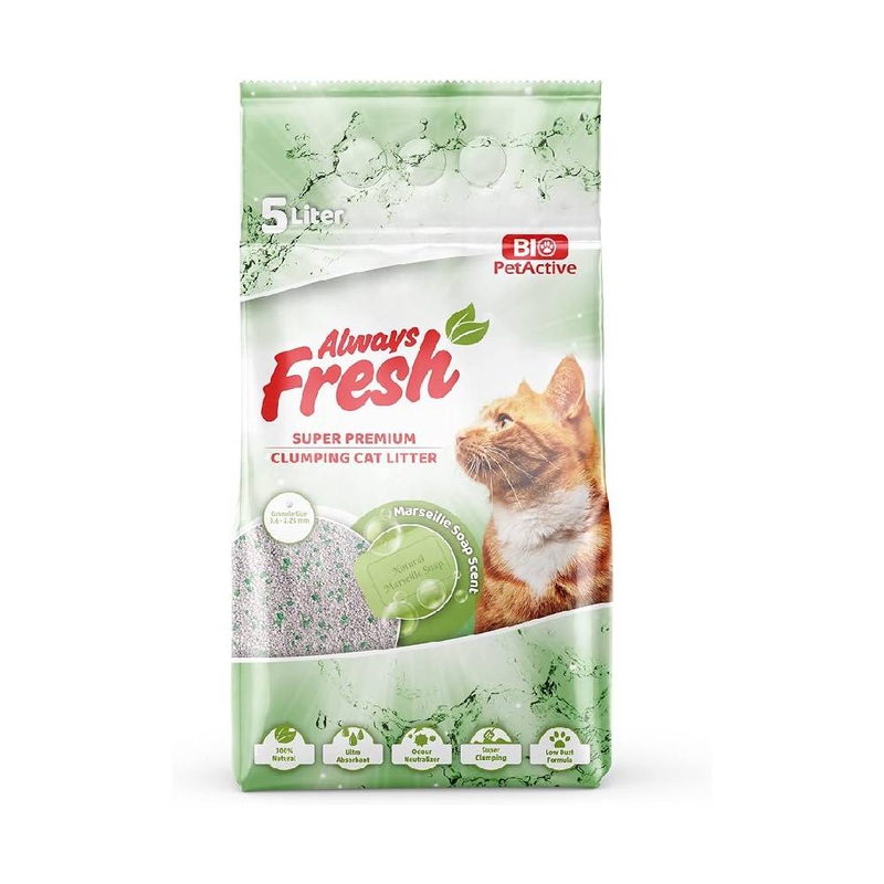 Always Fresh Marseille Soap Scent (Clumping Cat Litter) 5L