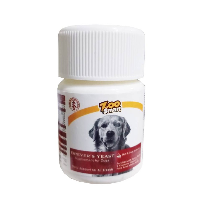 Zoo Smart Brewer`s Yeast Tablet for Dogs 75 Tabs