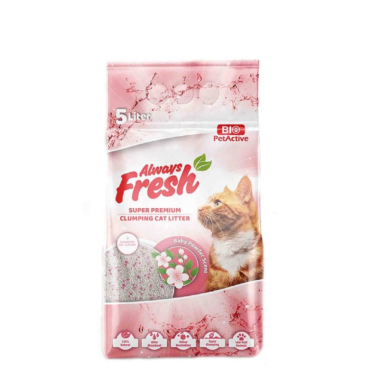 Always Fresh Baby Powder Scent (Clumping Cat Litter) 5L