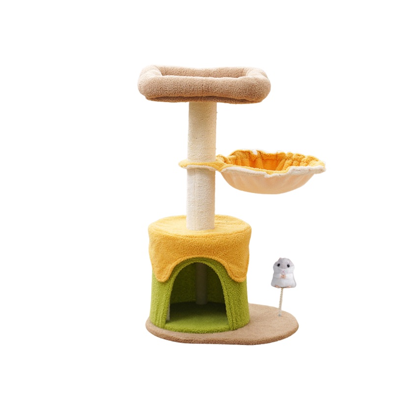 Green Cat Climbing Tree 34*54*80Cm