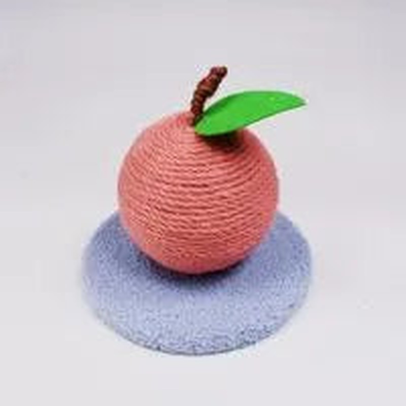 12Mm Particleboard+Colored 9-Strand Linen Rope+Foam Ball