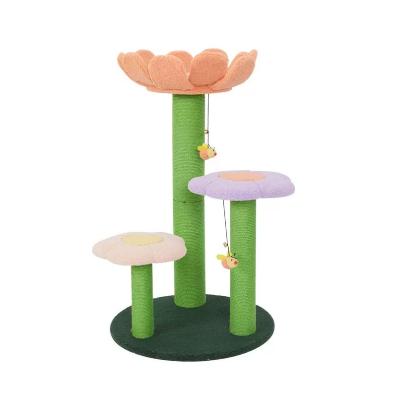 Altai Cloth+15Mm Particle Board+11Cm Pillar+Green Hemp Rope