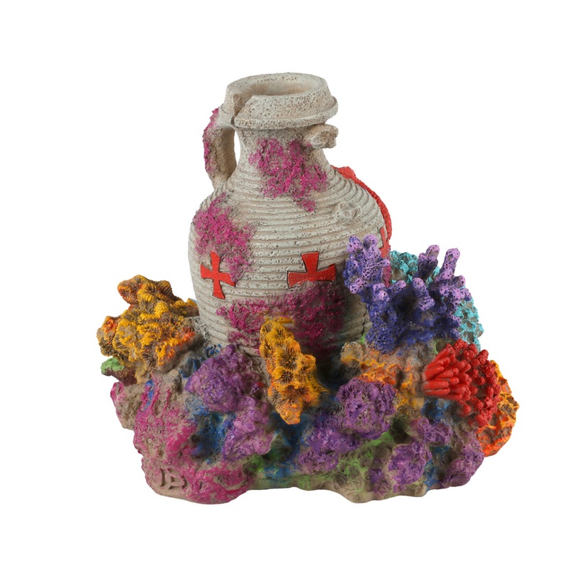 Amphora coral 2 13,9x11,5x12,4cm multicolour