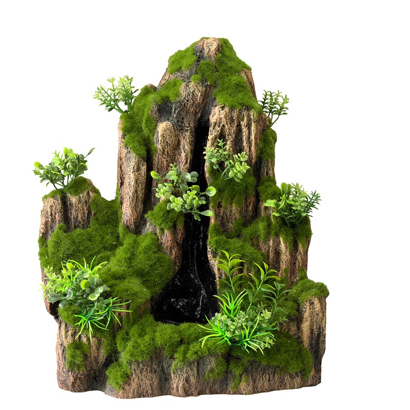 WATERFALL MOSS ROCK 1 WAY S 1outlet - 25,5x18x31CM