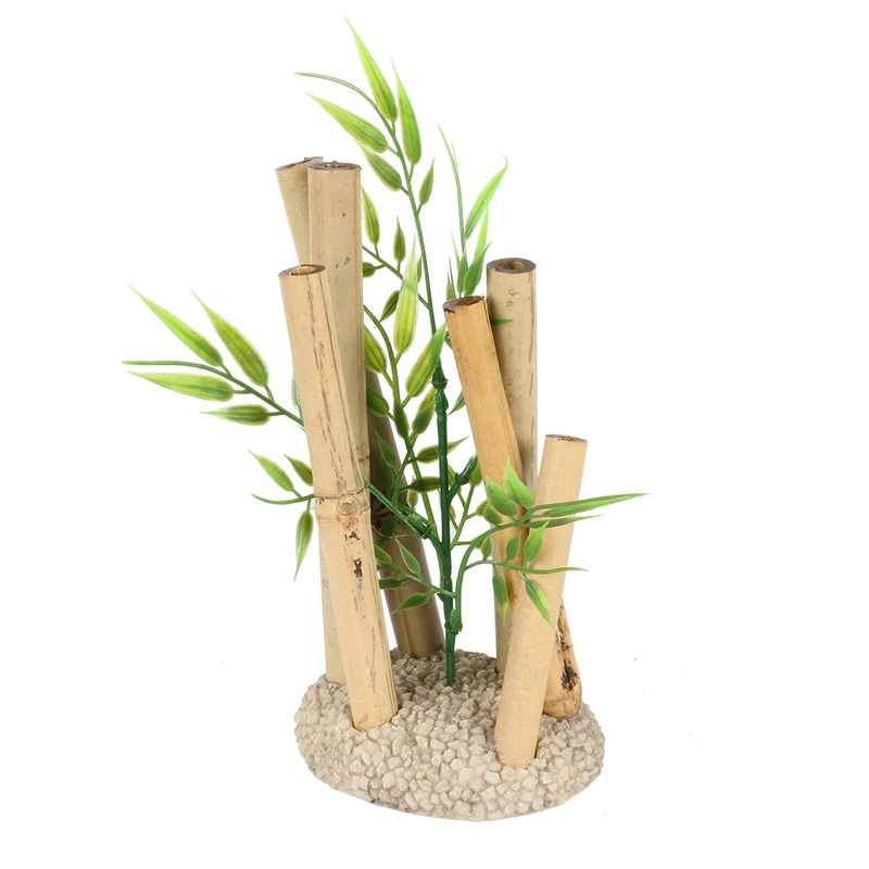Bamboo ornament S - 8x6,5x13,5cm multicolour