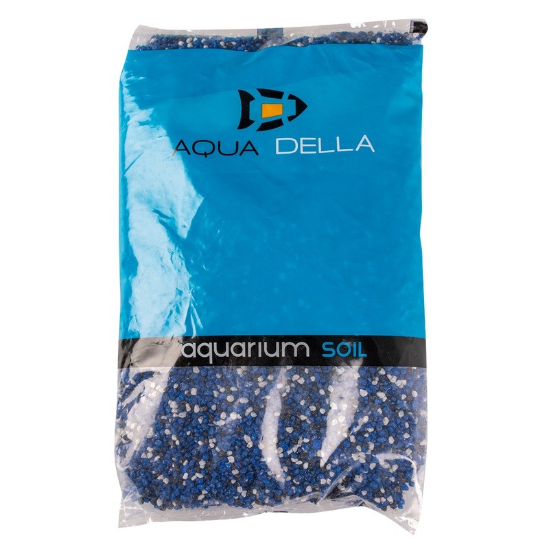 Aquarium gravel Blue mix 10KG blue