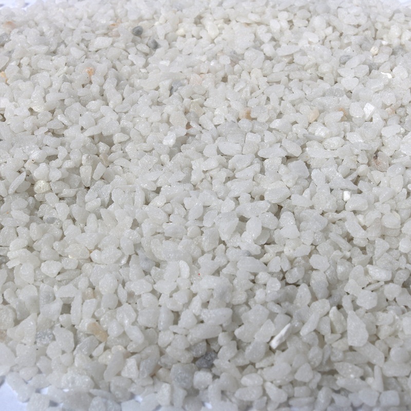 Aquarium gravel White 10KG white