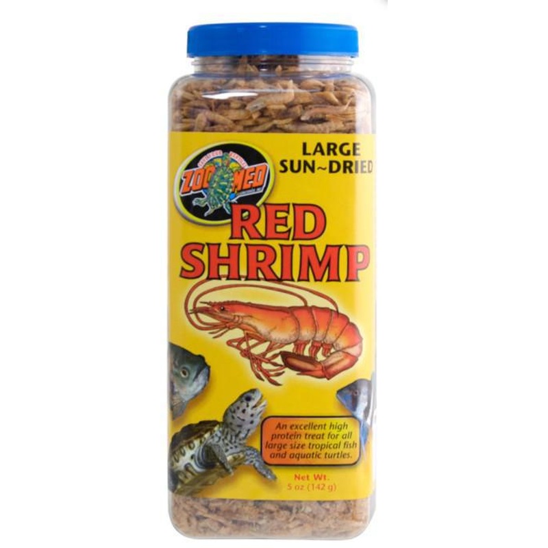 Zoo Med Sun-Dried Large Red Shrimp Reptile Food