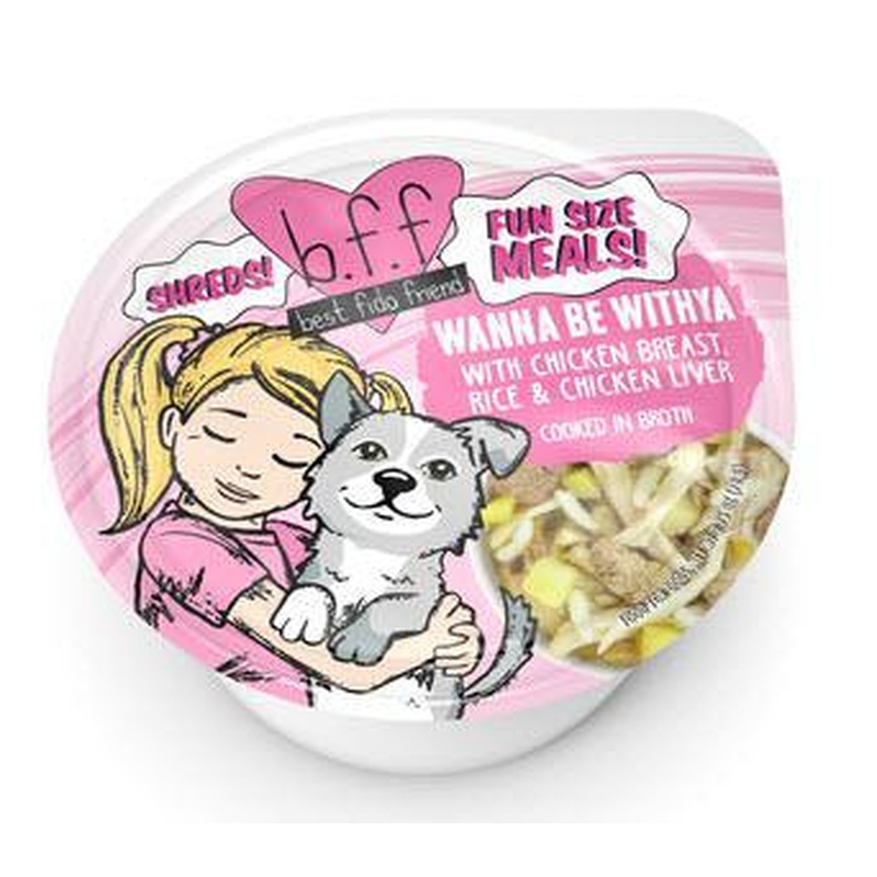 Weruva Dog BFF Fun Size Cup Wanna Be Withya 2.75 oz