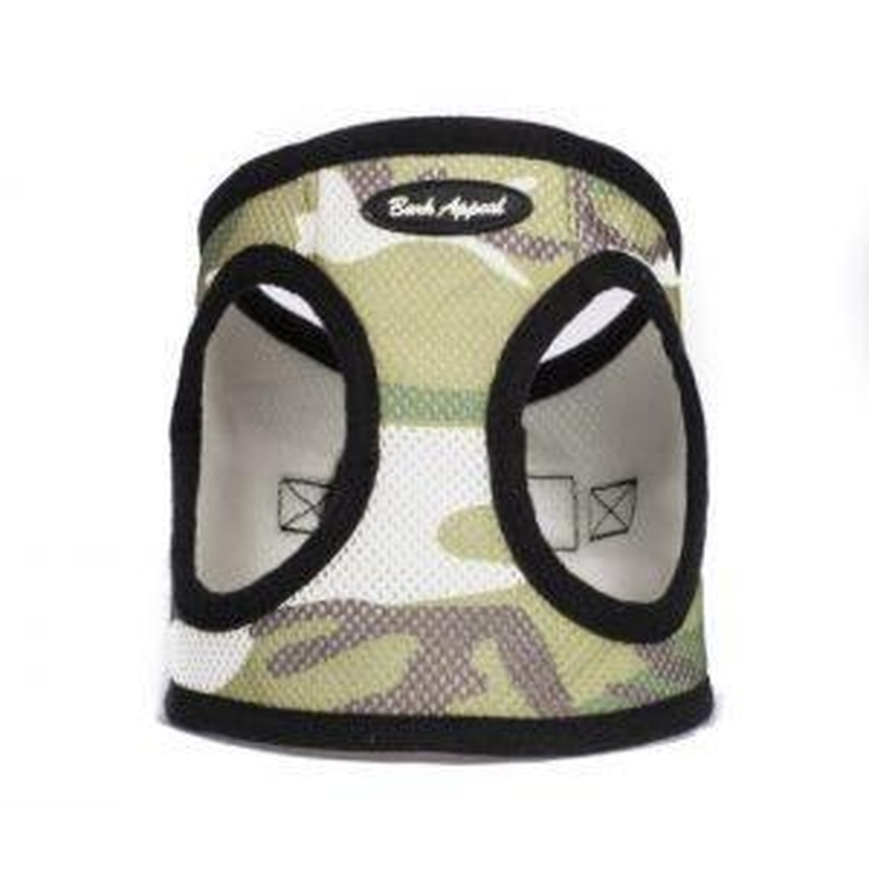 Bark Appeal Step In Harness Mesh Camouflage