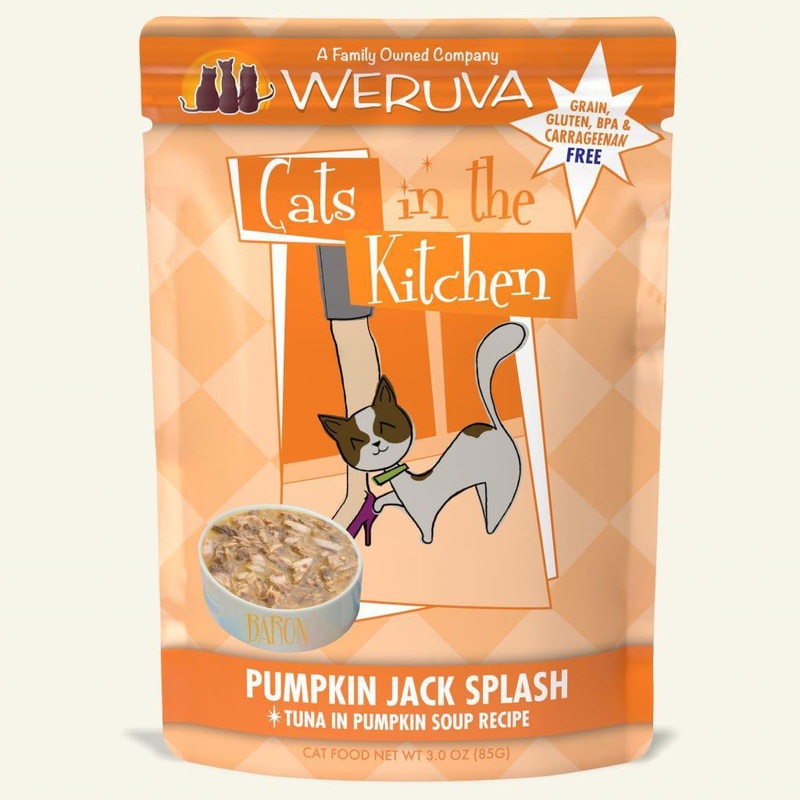 Weruva CITK Pouch GF Tuna & Pumpkin - Jack Splash 3oz