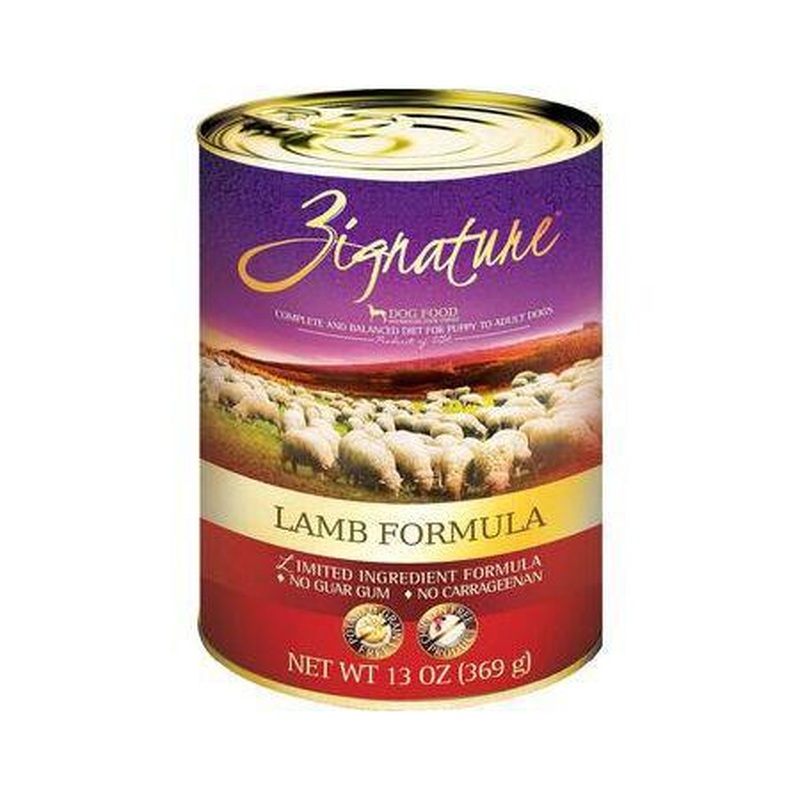 Zignature Dog Can GF Lamb Formula 13oz
