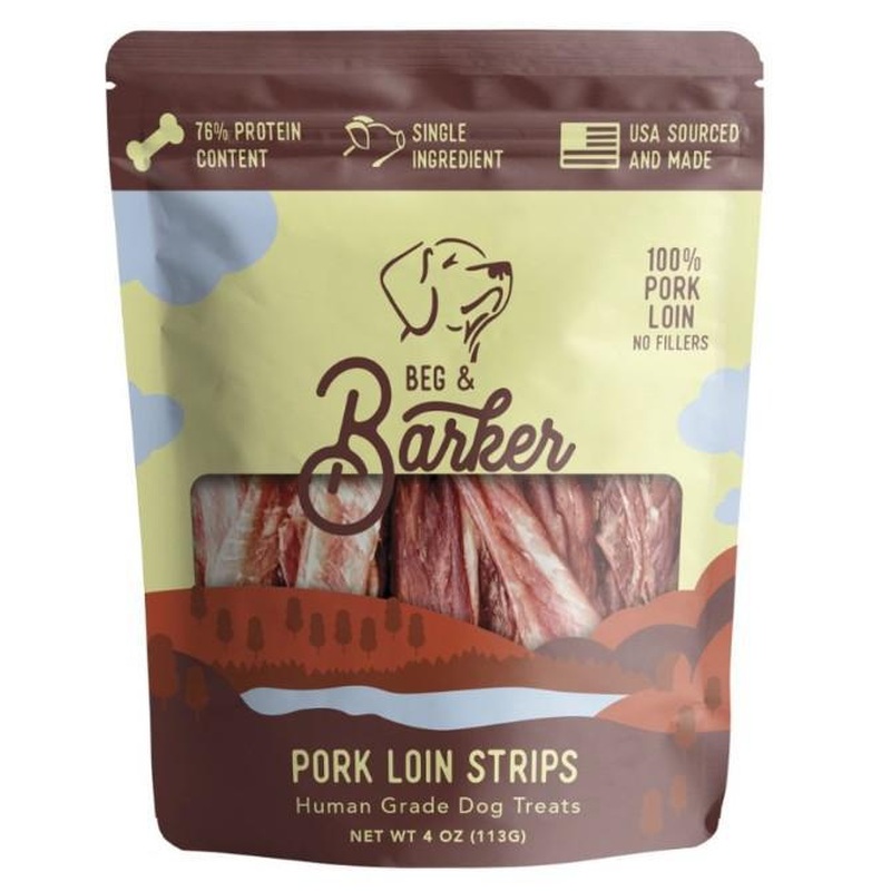 Beg & Barker Pork Loin Strip Dog Treats