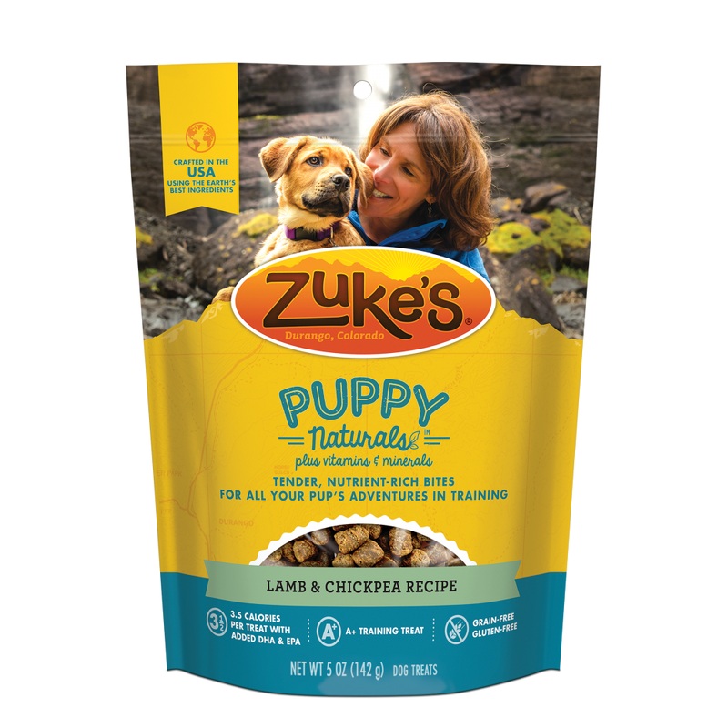 Zukes Puppy Naturals Grain Free Lamb and Chickpea Dog Treats