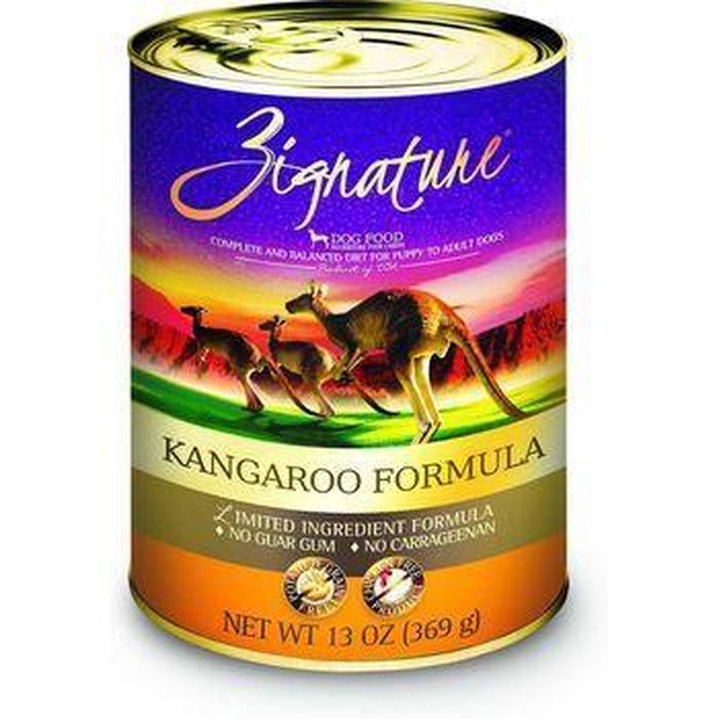 Zignature Dog Can GF Kangaroo Formula 13oz