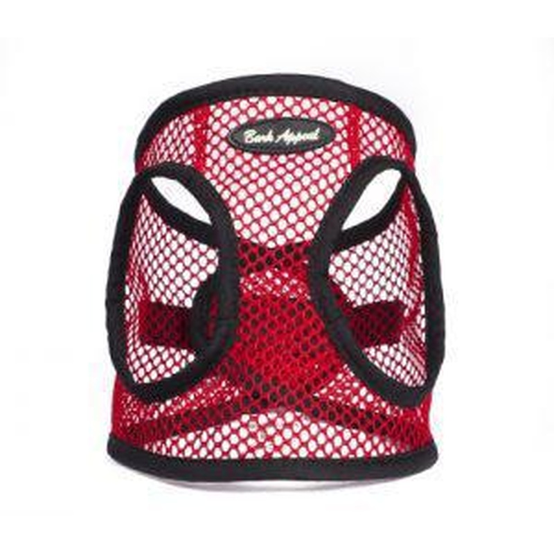 Bark Appeal Step In Harness Netted Red