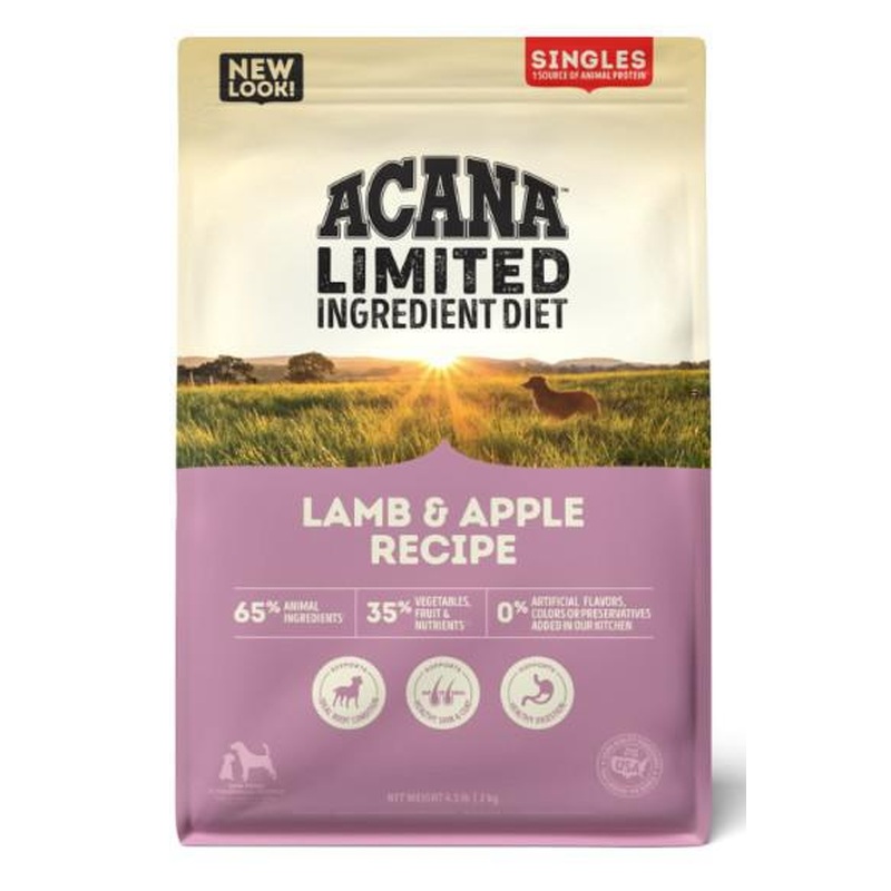 Acana Singles Limited Ingredient Dry Dog Food Lamb & Apple