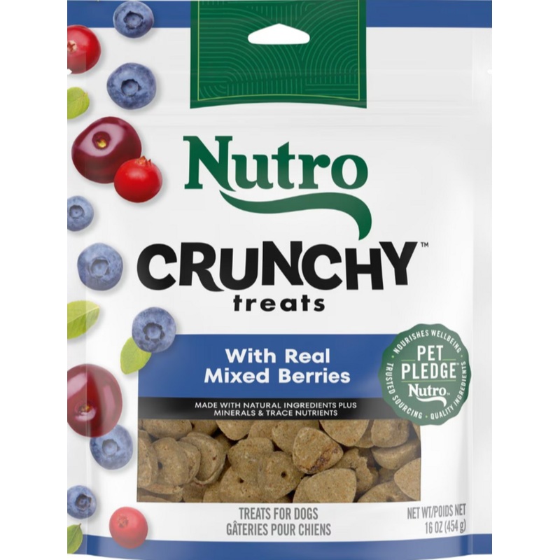 Nutro Crunchy Treats with Real Mixed Berries Dog Treats