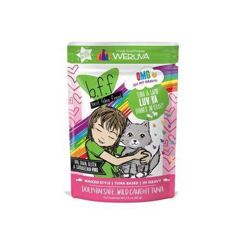 Weruva Cat Wet GF BFF Originals Luv Ya Tuna & Lamb
