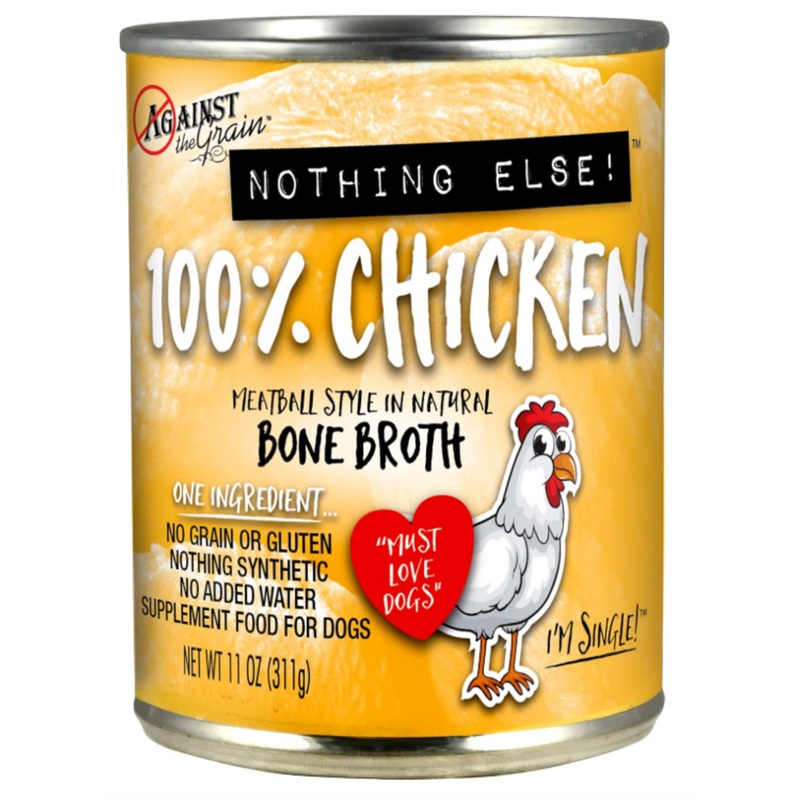Against the Grain Nothing Else Grain Free One Ingredient 100% Chicken Canned Dog Food