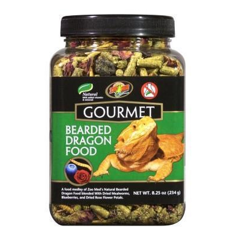 Zoo Med Gourmet Bearded Dragon Food 8.25 Oz