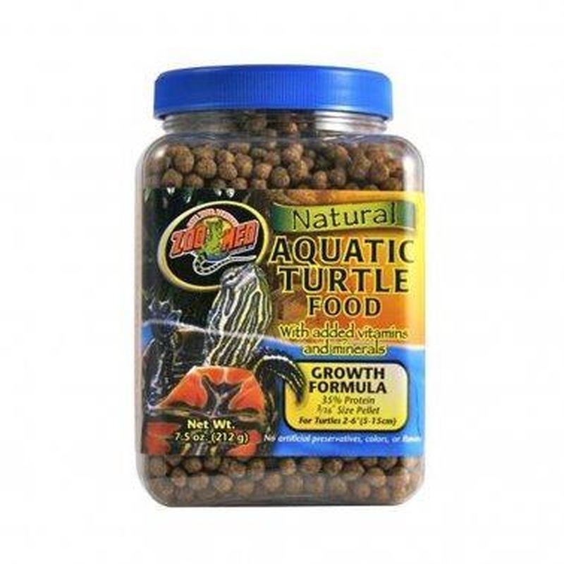 Zoo Med  Growth Formula Natural Aquatic Turtle Food 1.85 Oz