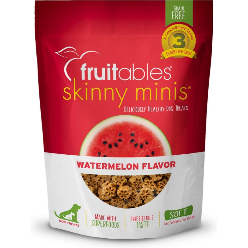 Fruitables Skinny Minis Chewy Watermelon Dog Treats