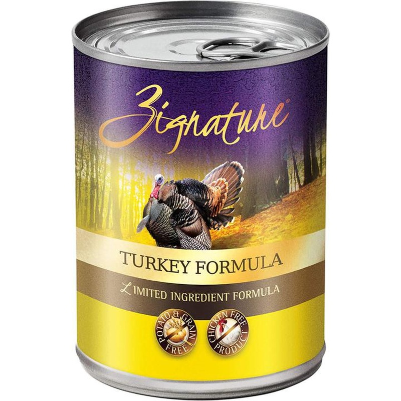 Zignature Dog Can GF Turkey Formula 13oz