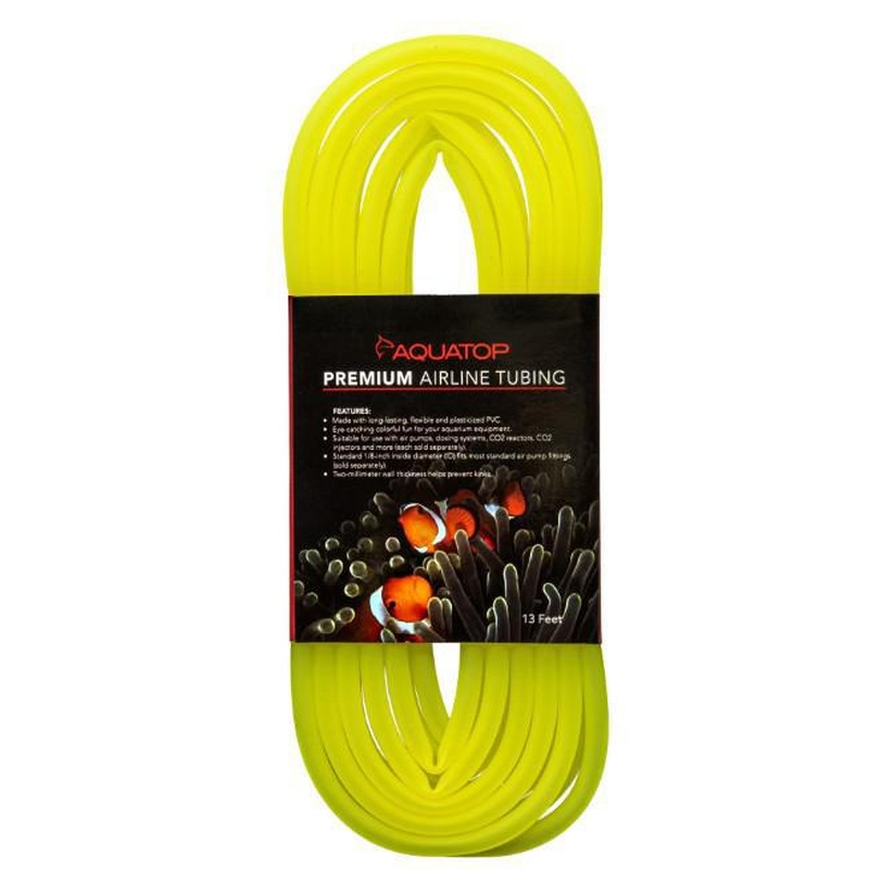 Aquatop Airline Tubing Neon Yellow