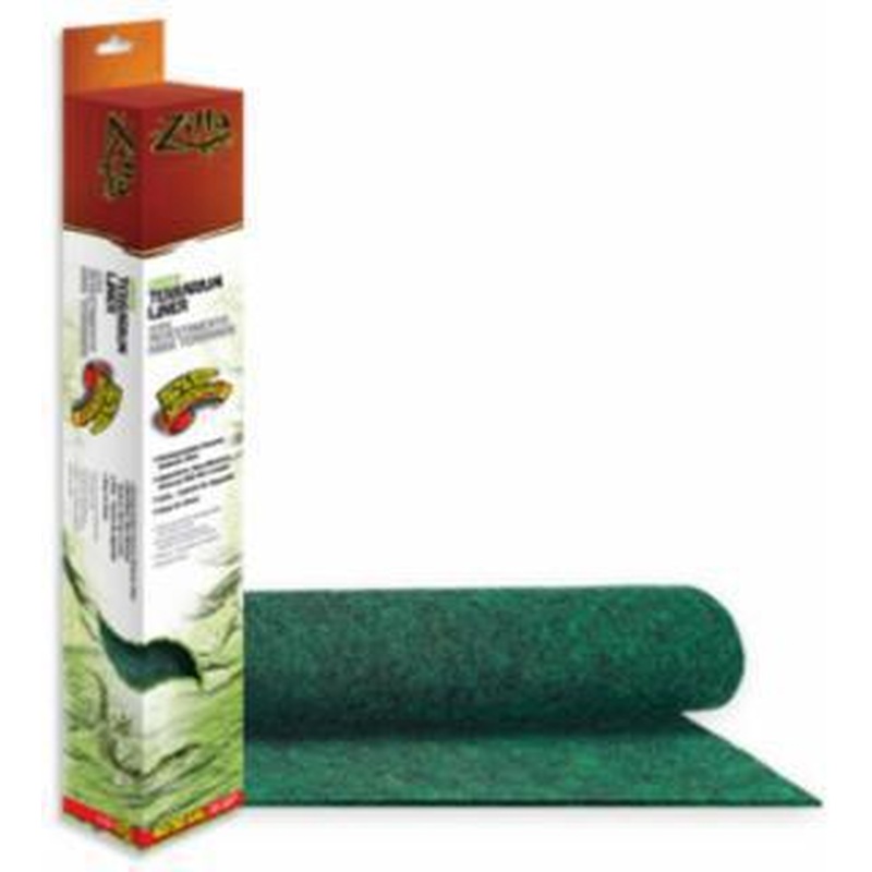 Zilla Reptile Terrarium Liners Green