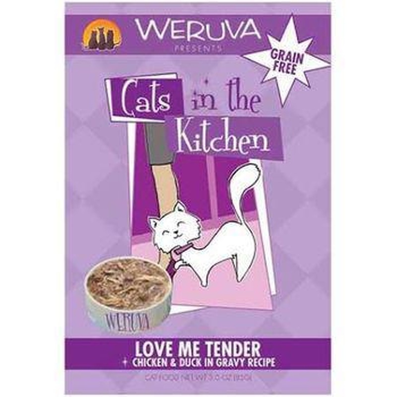 Weruva CITK Pouch GF Chicken & Duck - Love Me Tender 3oz