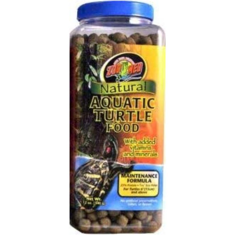Zoo Med Natural Aquatic Turtle Food Maintenance 12 oz.