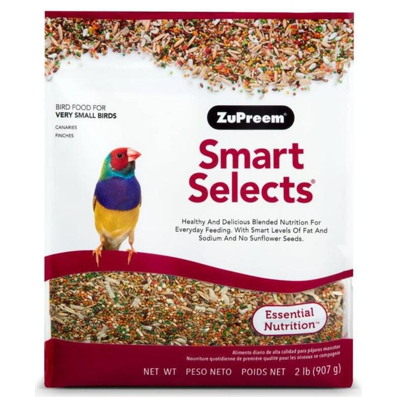 ZuPreem Smart Selects Bird Food Canaries & Finches 2lb