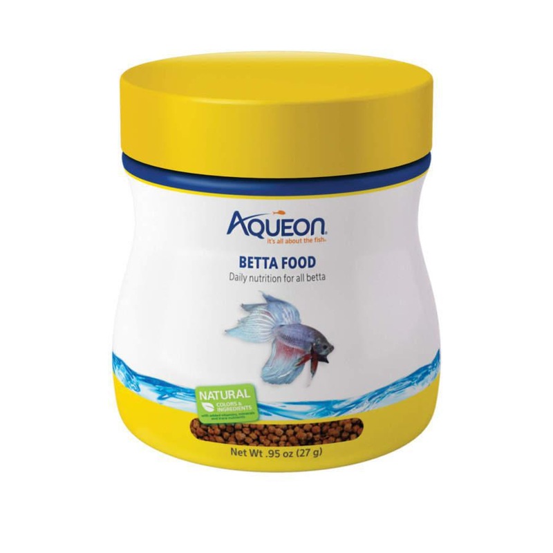 Aqueon Betta Fish Food Floating Pellet