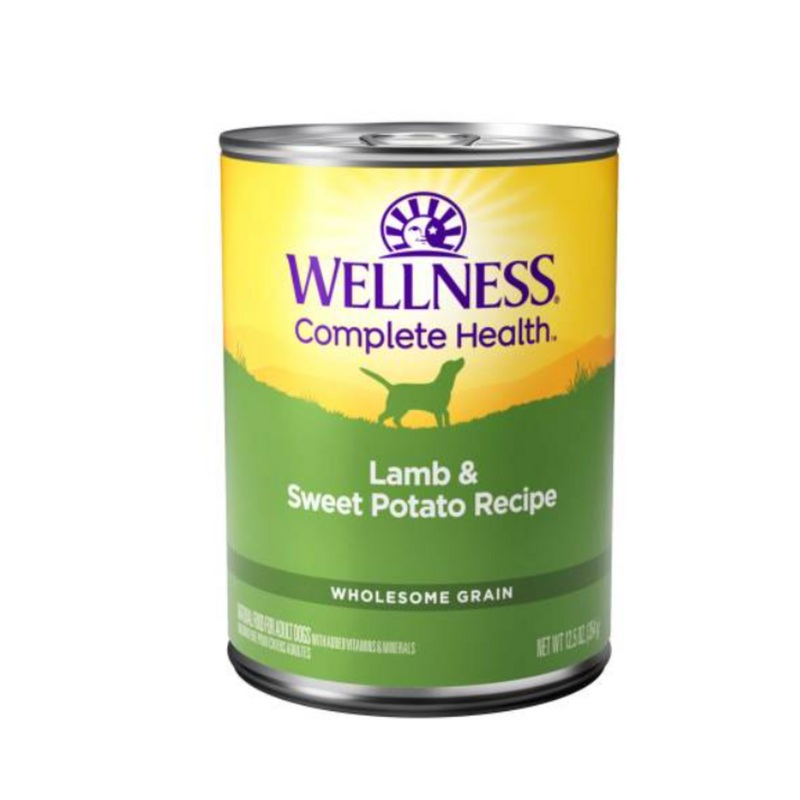 Wellness Complete Health Natural Lamb and Sweet Potato Recipe Wet Canned Dog Food