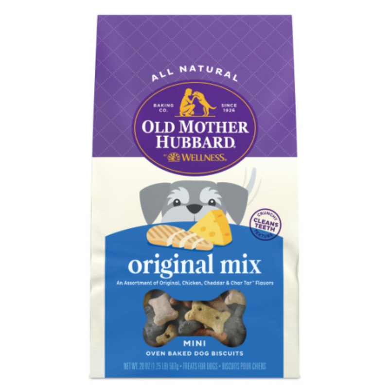Old Mother Hubbard Crunchy Classic Natural Original Assortment Mini Biscuits Dog Treats