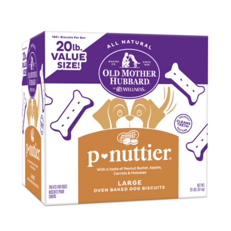 Old Mother Hubbard Crunchy Classic Natural P-Nuttier Dog Biscuits