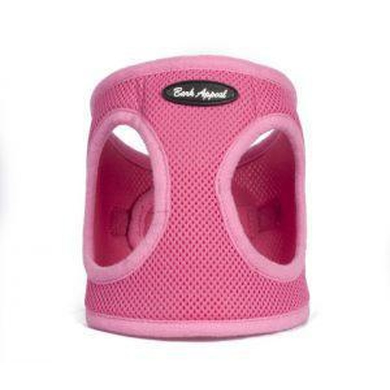 Bark Appeal Step In Harness Mesh Pink