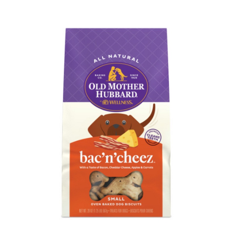 Old Mother Hubbard Crunchy Classic Natural BacNCheez Biscuits Dog Treats