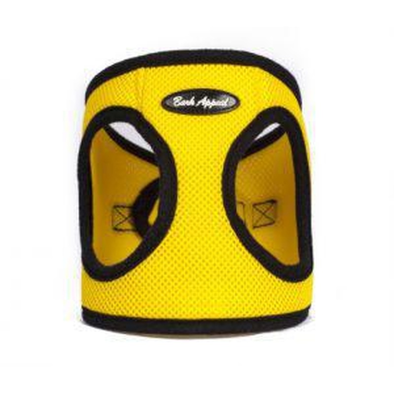 Bark Appeal Step In Harness Mesh Yellow