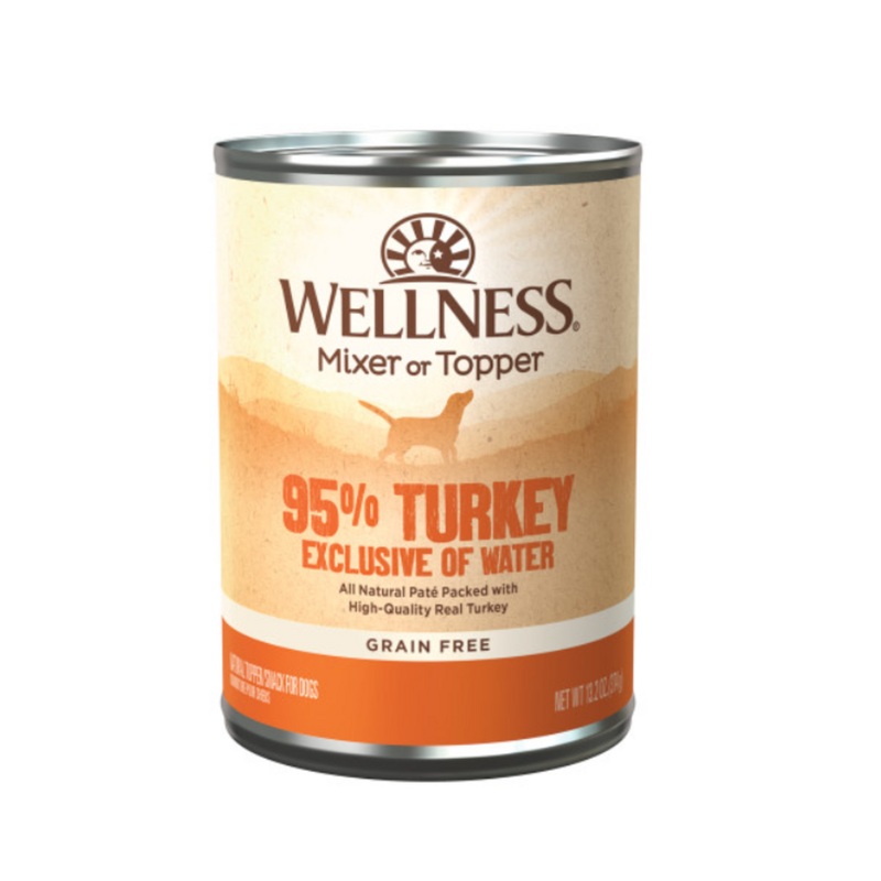 Wellness Natural Grain Free Adult 95% Turkey Canned Dog Food