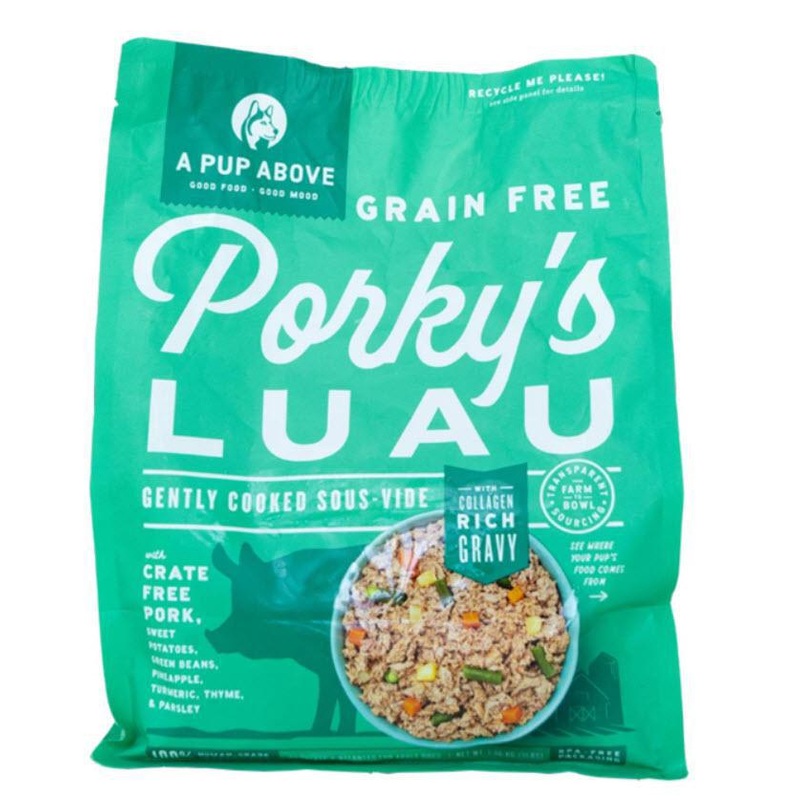 A Pup Above Porky's Luau Grain-Free Frozen Dog Food