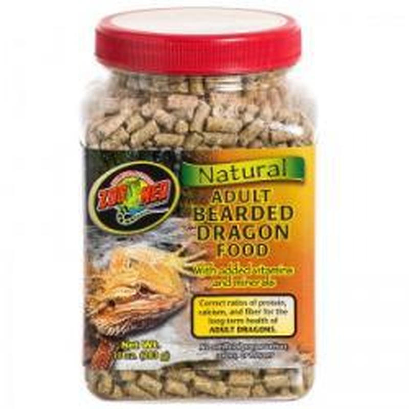 Zoo Med Bearded Dragon Food Adult 10 oz