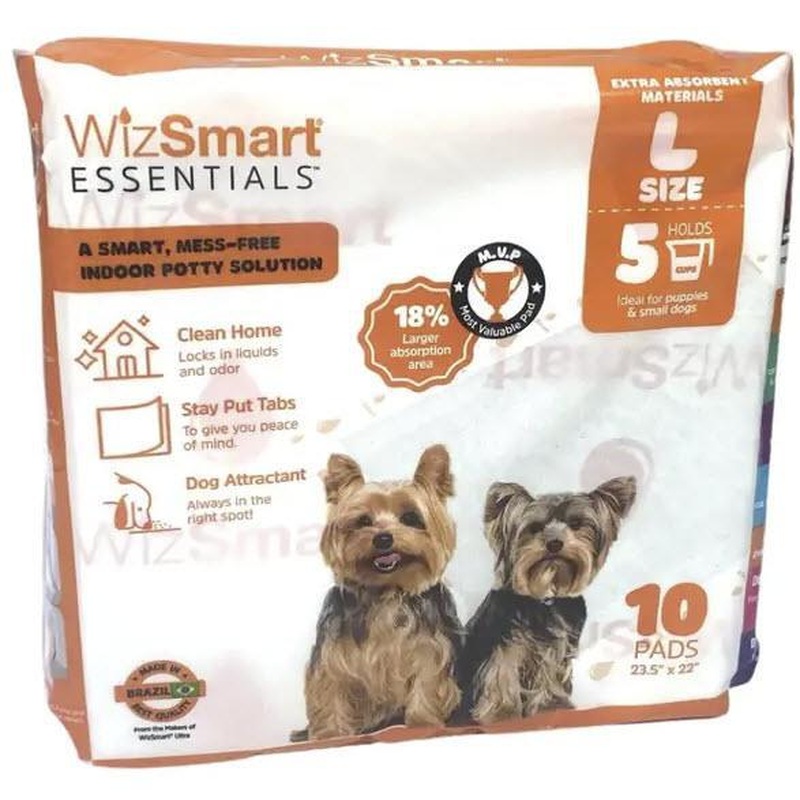 Wizsmart Essentials Dog Pads - Large 10 Ct
