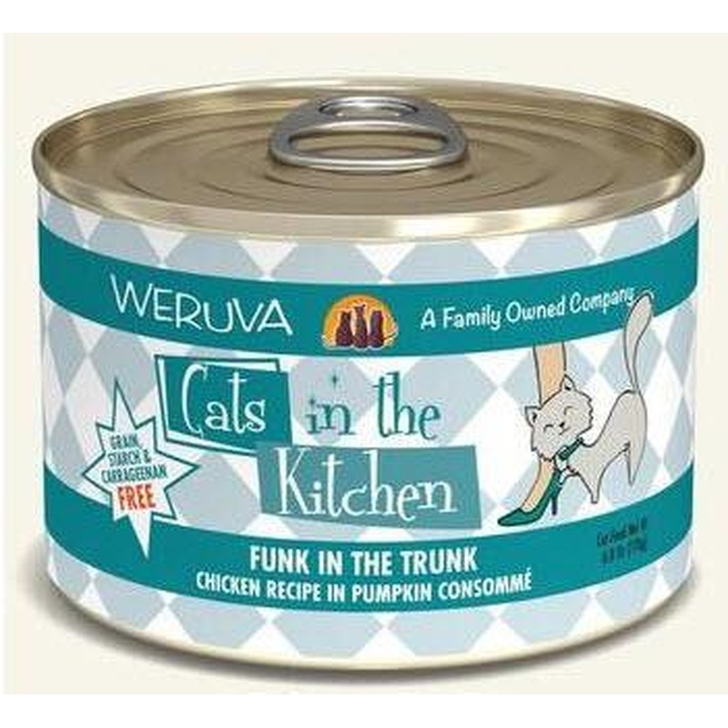 Weruva CITK Can GF Chicken, Tuna & Pumpkin - Funk in the Trunk 6 oz