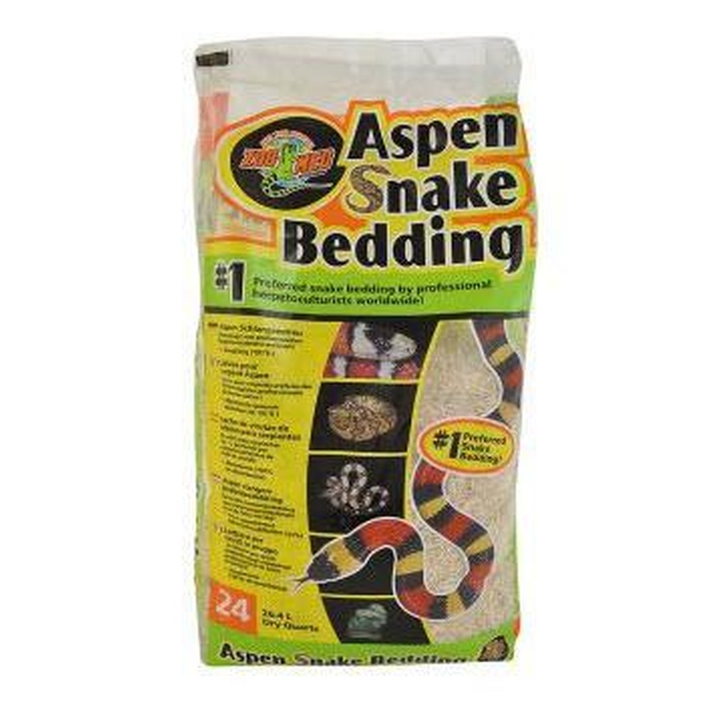 ZOOMED Aspen Snake Bedding 24qt